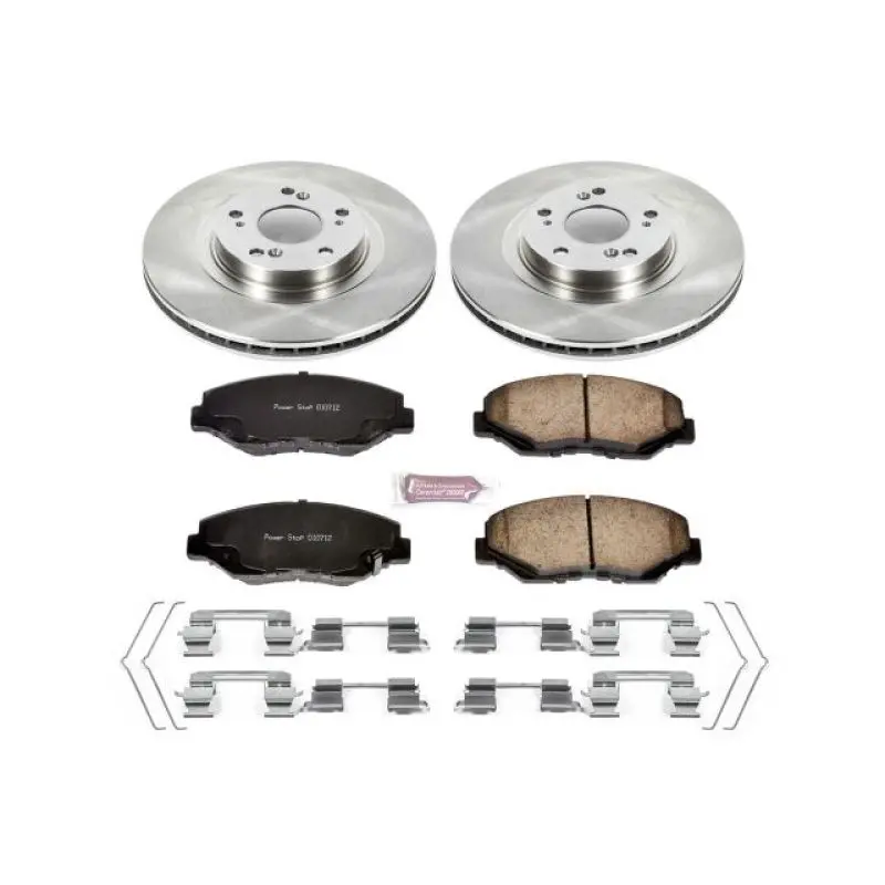 Power Stop Autospecialty Front Brake Kit For 2013–2015 Acura Ilx 1