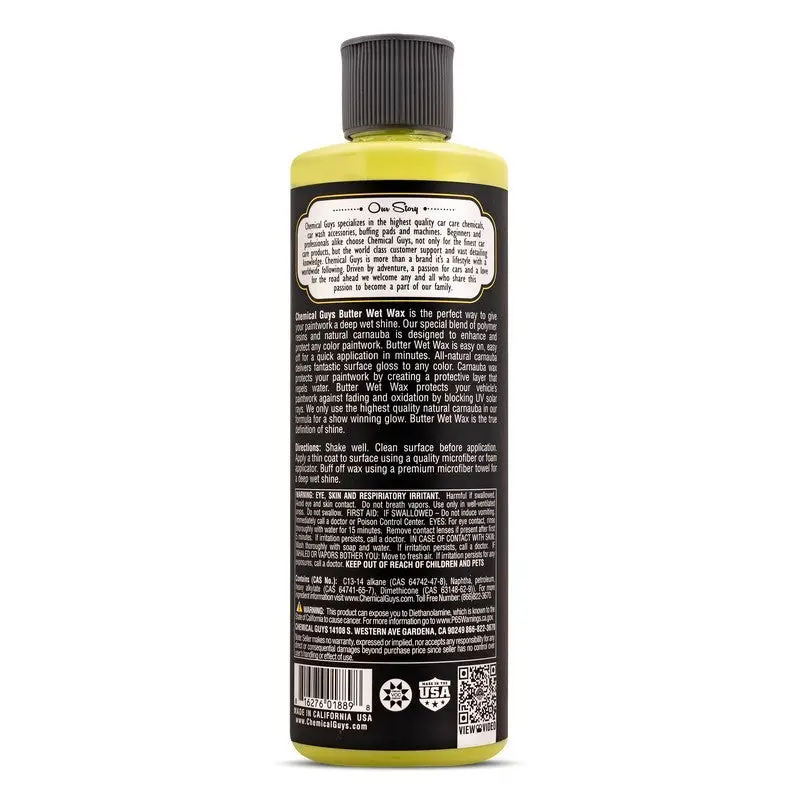 Chemical Guys Butter Wet Wax — 16 Oz Premium Synthetic Carnauba Blend 2