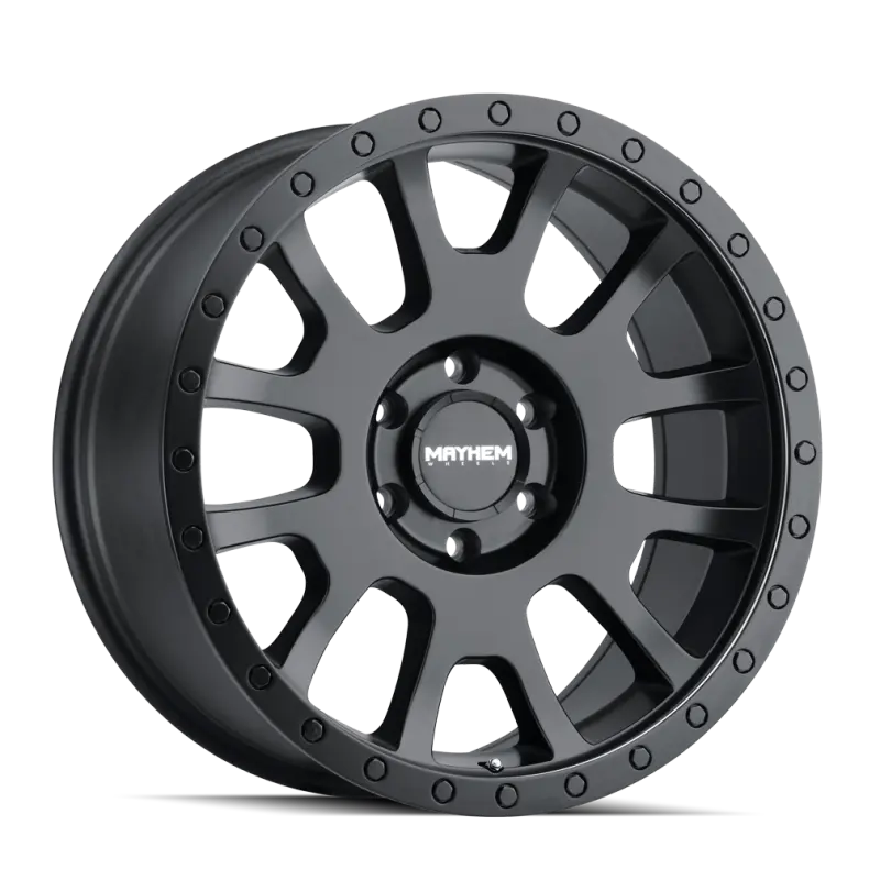 Mayhem Scout Matte Black Wheel: 18X9, 8X170 Bolt Pattern, Zero Offset, 130.8Mm Hub Bore 1