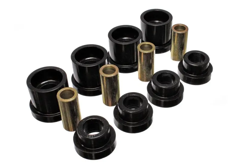 Energy Suspension Rear Subframe Bushing Inserts For 1995–1998 Nissan 240Sx (S14) – Black Polyurethane 1