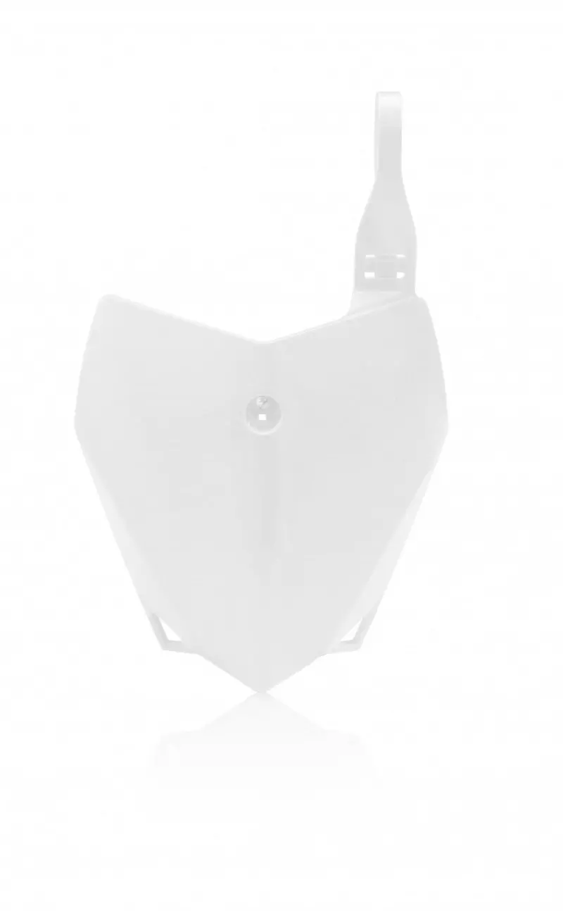 Acerbis White Front Number Plate For Kawasaki Klx110 / Klx110L (2010–Present) 1
