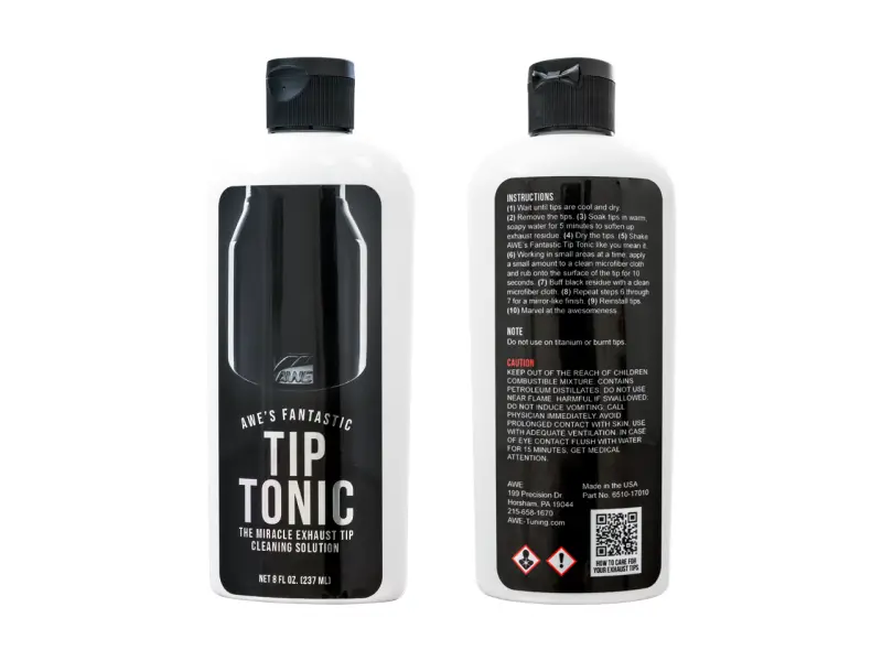 Awe Tuning Tiptonic Cleaning Solution – Specialized Formula For Exhaust Tips And Trim 1