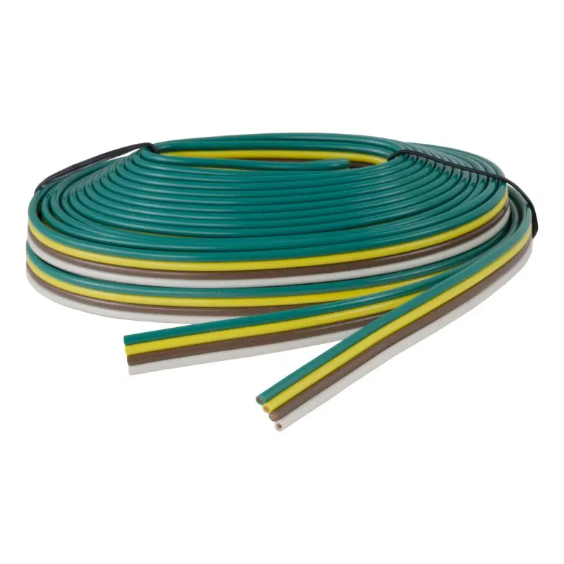 Curt Bonded 4-Way Trailer Wiring Harness – 16-Gauge, 25-Foot Spool 1
