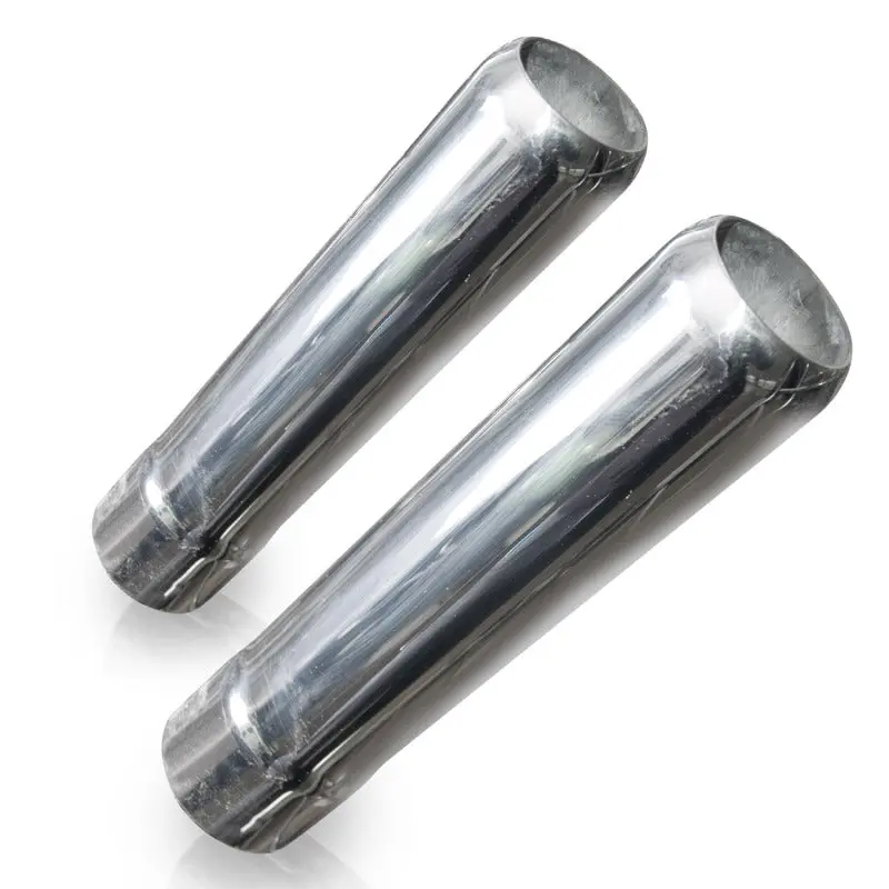 Stainless Works Pencil-Cut Exhaust Tips – 2.25" Outer Diameter, 2.25" Inlet Id 1