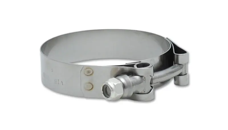 Vibrant Stainless Steel T-Bolt Clamp Pack – 2-Pack, 3.28"–3.60" Od Range For 3" Id Couplings 1