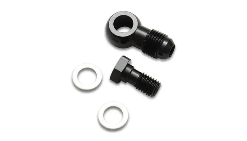 Vibrant Single Male Banjo Adapter — -8An To M12X1.25 Fitting For Brake Or Hydraulic Lines 1