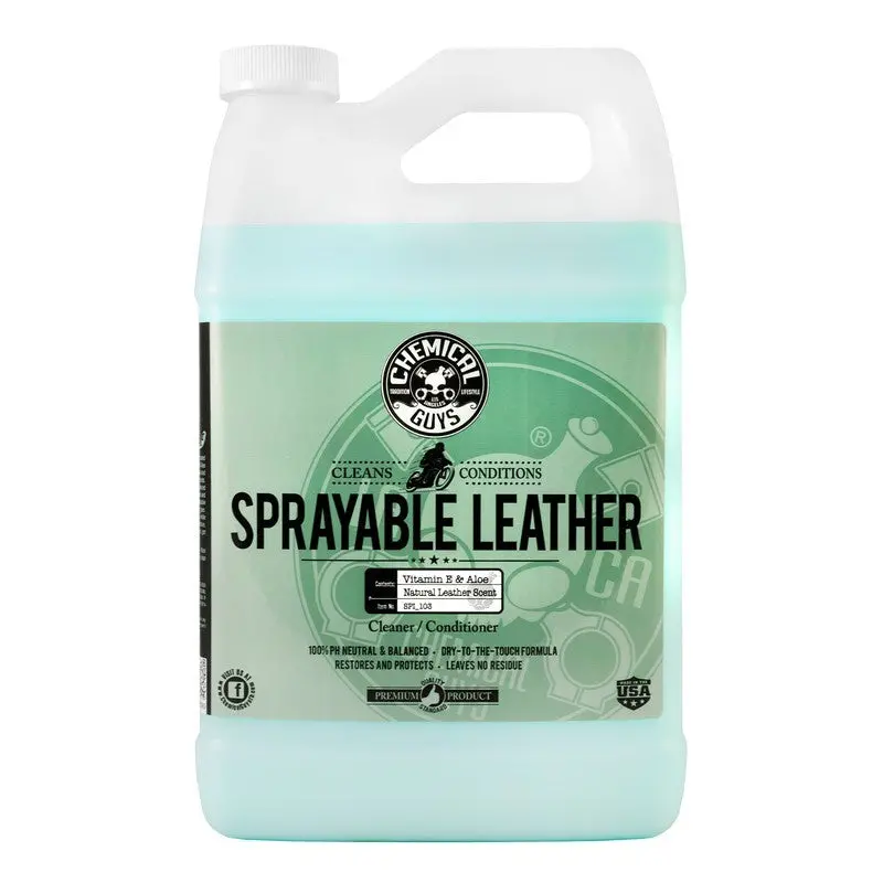 Chemical Guys Sprayable Leather Cleaner And Conditioner – 1-Gallon Refill (P4 Formula) 1