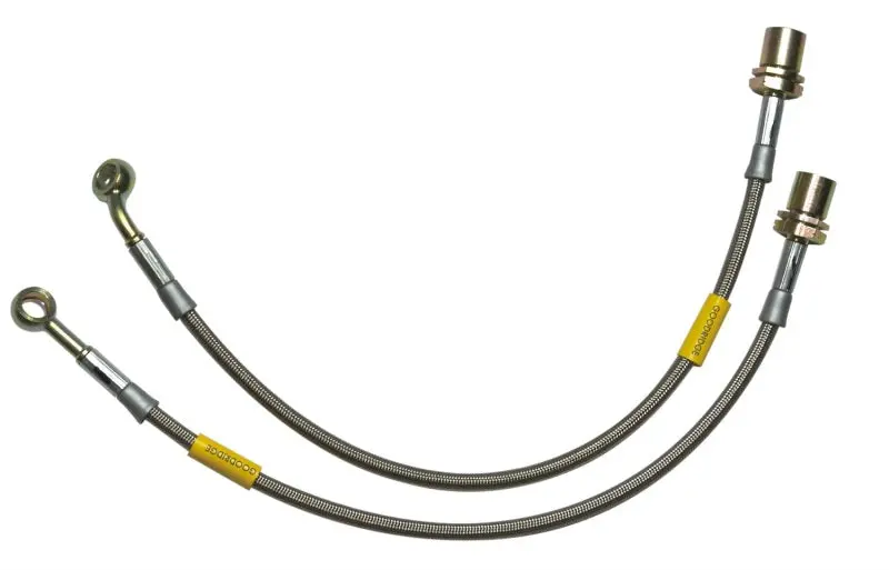 Goodridge Stainless Steel Extended Brake Line Kit – 2" Longer, Fits 2010–2011 Ford F-150 All Trims 1