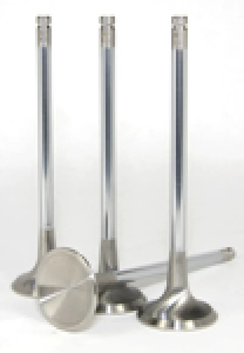 Gsc P-D Exhaust Valve Set For Mitsubishi 4B11T Engines – Chrome-Polished, 30Mm Head (+1Mm), 8-Piece Kit 1
