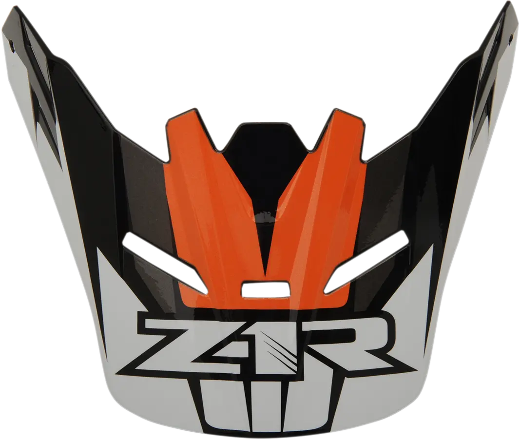 Z1R Youth Rise Visor Kit – Ascend Collection, Orange (Model 0133-1059) 1