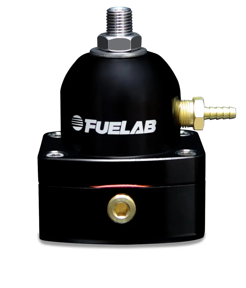 Fuelab 545 Adjustable Inline Fuel Pressure Regulator — 25–90 Psi, -6An In & Return, Black 1