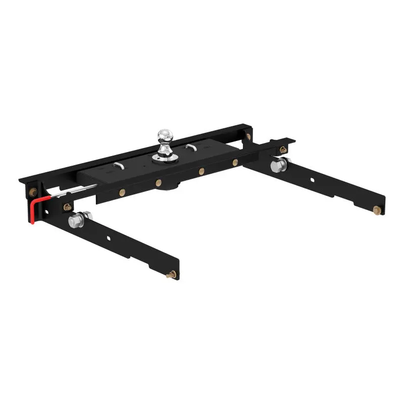 Curt 80-96 Ford F-250 Double Lock Gooseneck Hitch Kit W/Installation Brackets 1