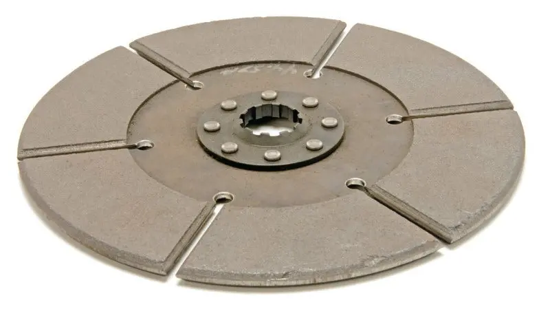 Mcleod Sintered Iron Clutch Disc — 10.5-Inch Diameter, 1-3/16-Inch Thickness, 18-Spline Solid Hub, 16-Rivet Design, 0.330-Inch Thickness 1