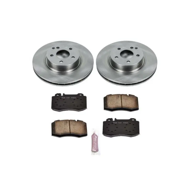 Power Stop Autospecialty Rear Brake Kit For 2011–2019 Nissan Leaf 1