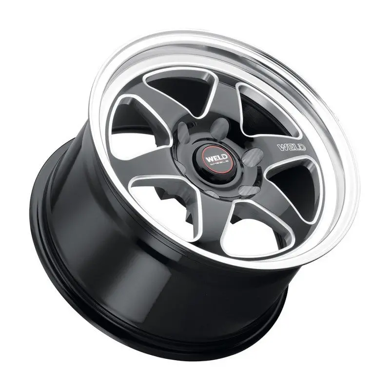 Weld Ventura 17X10 Drag Wheel – 6-Lug, 6X135Mm, +43Mm Offset, Gloss Black, 7.25In Backspace 1