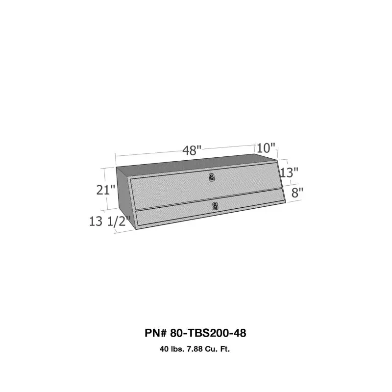 Westin Brute Contractor Topsider Truck Bed Rack – 48-Inch Aluminum Model With Side Doors 1