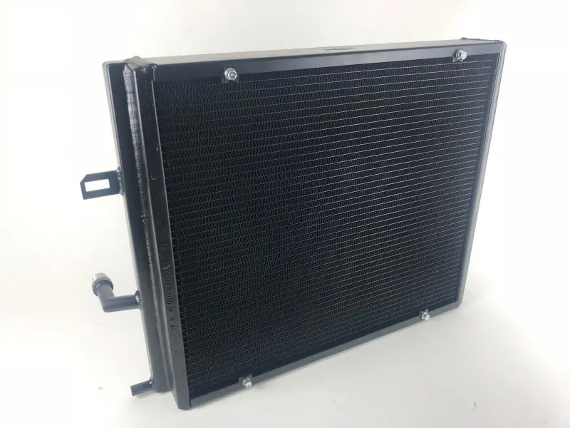 Csf Triple-Pass Front-Mount Heat Exchanger For Bmw B48/B58 Engines – Black Rock Guard Included 1