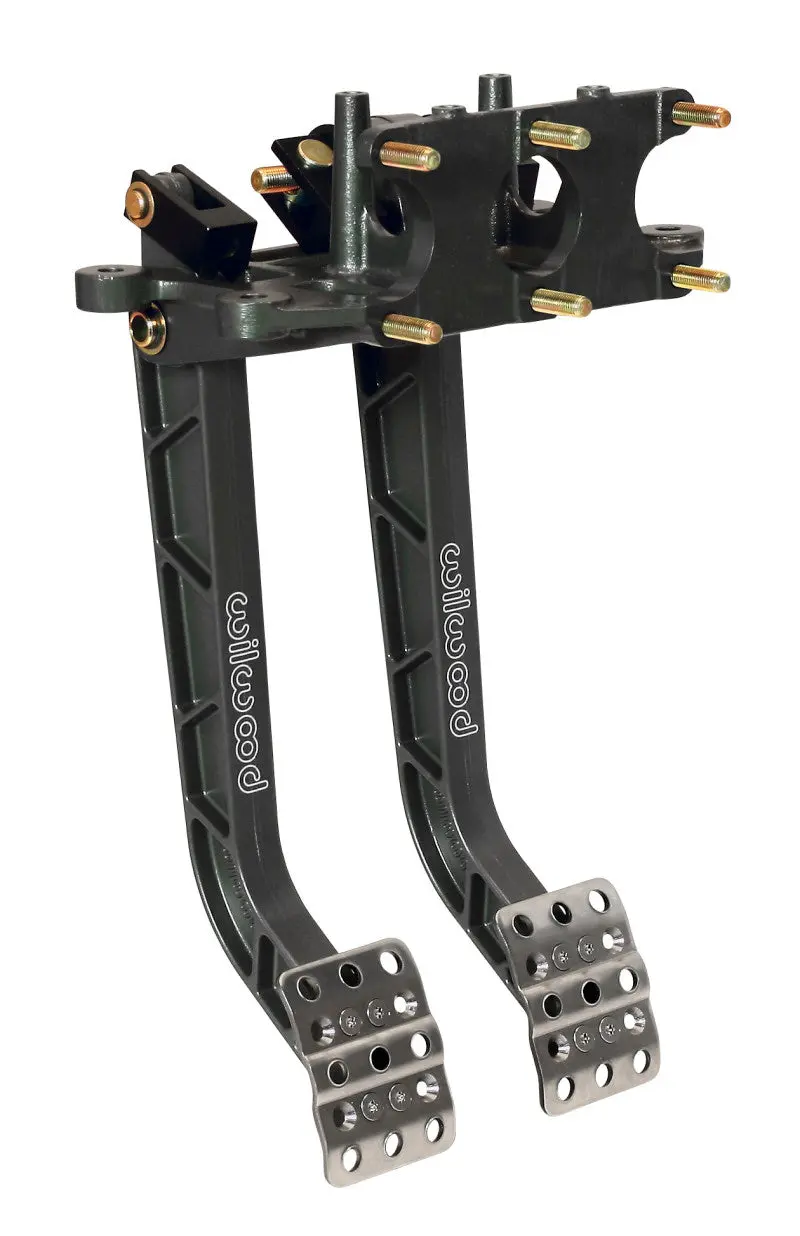 Wilwood Adjustable Dual-Pedal Assembly – Brake & Clutch, Reverse-Swing Mount, 6.25:1 Ratio 1