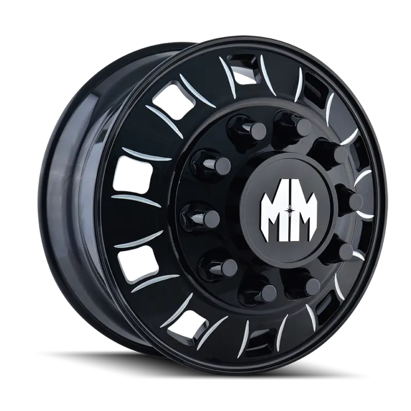 Mayhem Bigrig Heavy-Duty Wheel – 24.5X8.25 Inches, 10X285.75Mm, 168Mm Offset, 220.1Mm Hub, Inner Black 1