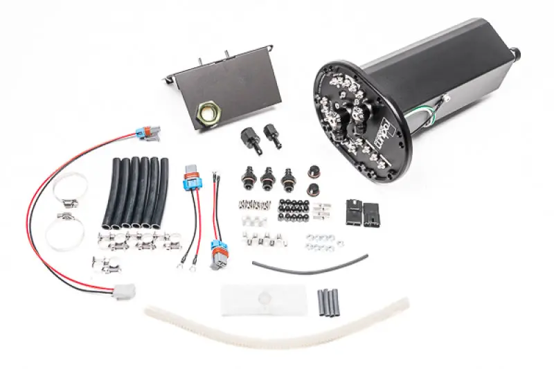 Radium Engineering Fuel Surge Tank Assembly For 1993–1995 Mazda Rx-7 Fd – Includes Mounting Hardware; Pumps Sold Separately 1
