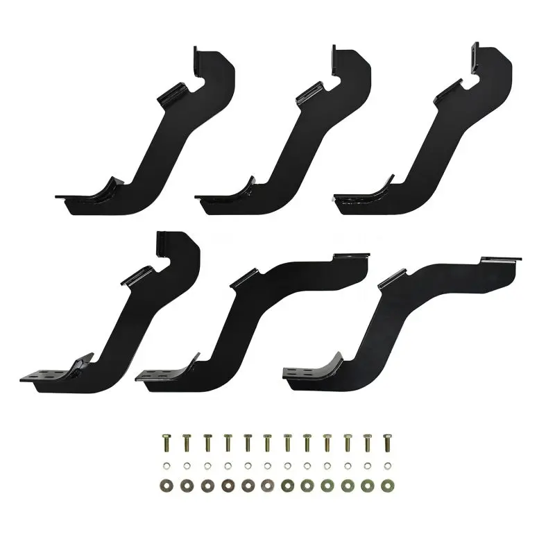 Westin Premier Oval Nerf Step Bar Mount Kit For 2019–2022 Ford Ranger Supercrew & Supercab – Black 1