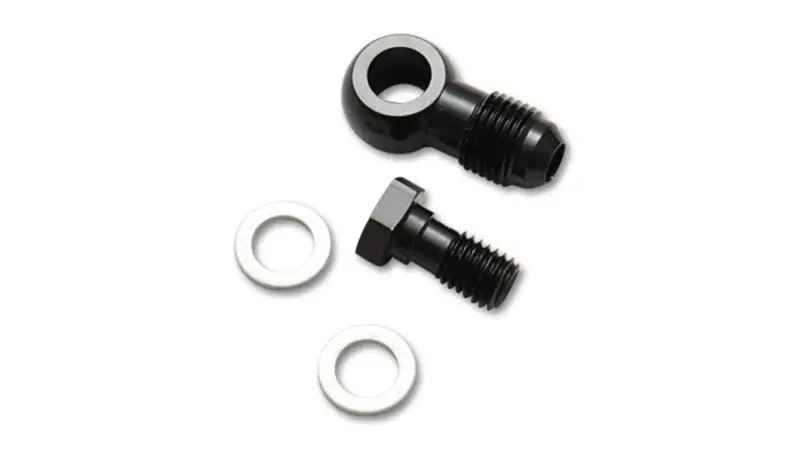 Vibrant -4 An Male Banjo Fitting – 10Mm X 1.0 Metric Thread, Aluminum Construction With Two Washers 1