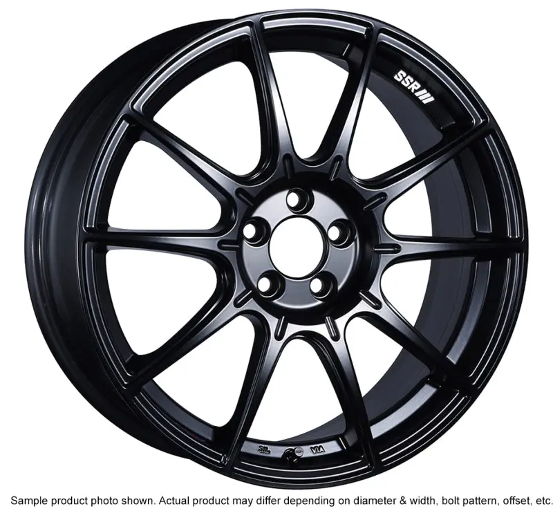 Ssr Gtx01 Forged Alloy Wheel – 19X8.5 Inches, 5X114.3Mm Bolt Pattern, 45Mm Offset, Flat Black Finish 1