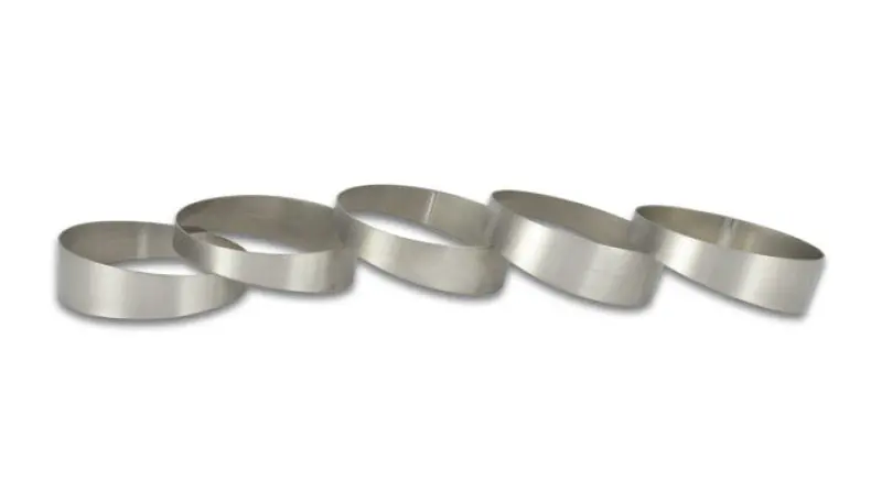 Vibrant Titanium Exhaust Pie Cuts – 2-Inch Od, Pack Of 5 1