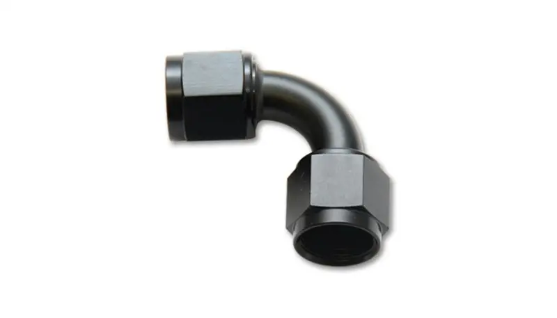Vibrant -4An Female 90 Degree Union Adapter (An To An) - Anodized Black Only 1
