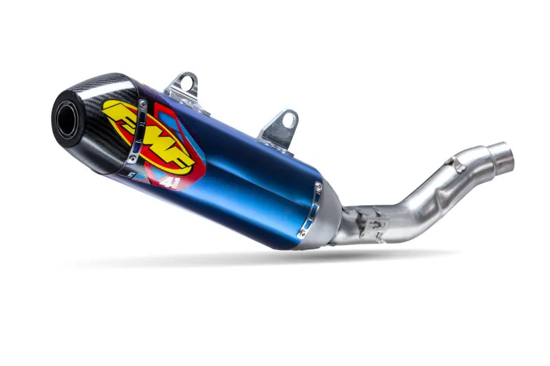 Fmf Racing Anodized Titanium Factory 4.1 Rct So Muffler For Beta 350/390/430/480Rr (2020–2024) With Removable Carbon Cap 1