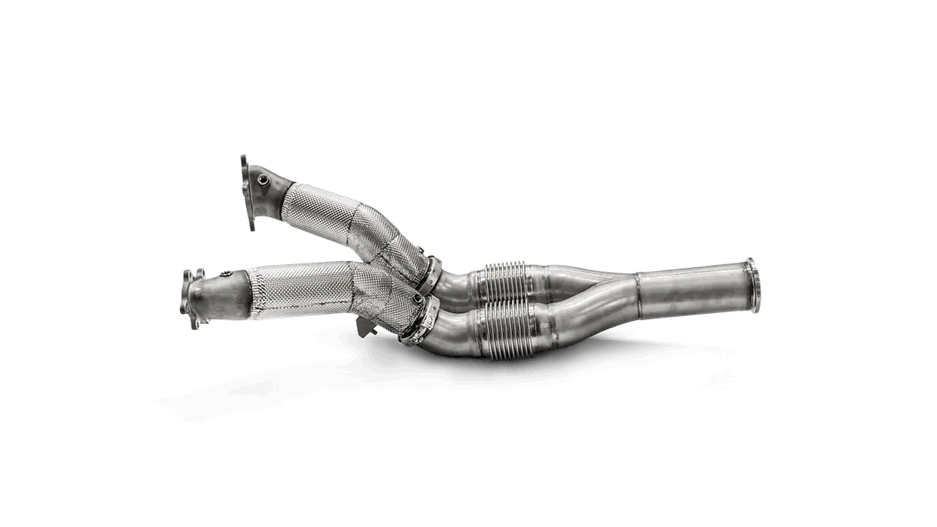Akrapovič Stainless Steel Downpipe For Stock Turbochargers – 2008–2020 Nissan Gt-R (R35) 1