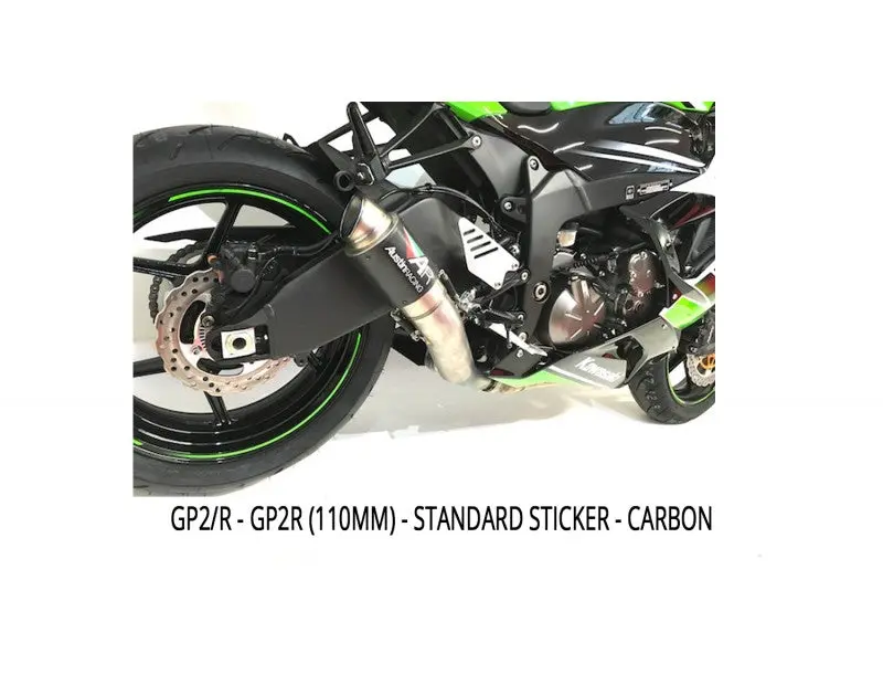 Austin Racing Gp2R Decat Race Exhaust For 2009+ Kawasaki Ninja Zx-6R (Zx636) 1
