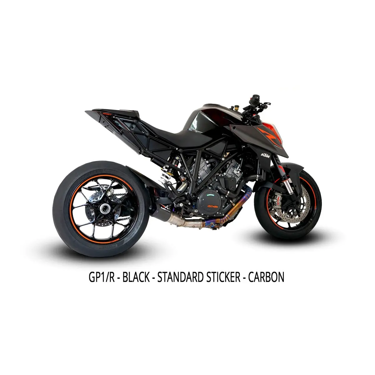 Austin Racing Gp3 Low-Mount Decat Exhaust With Gp1R Slip-On – Fits 2014–2019 Ktm 1290 Super Duke R & 2016–2023 1290 Gt 1